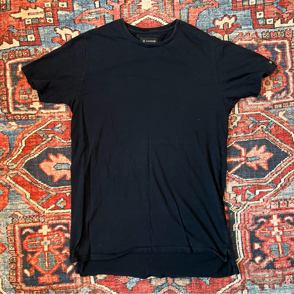 Zanerobe - M mildly acid washed black tee
